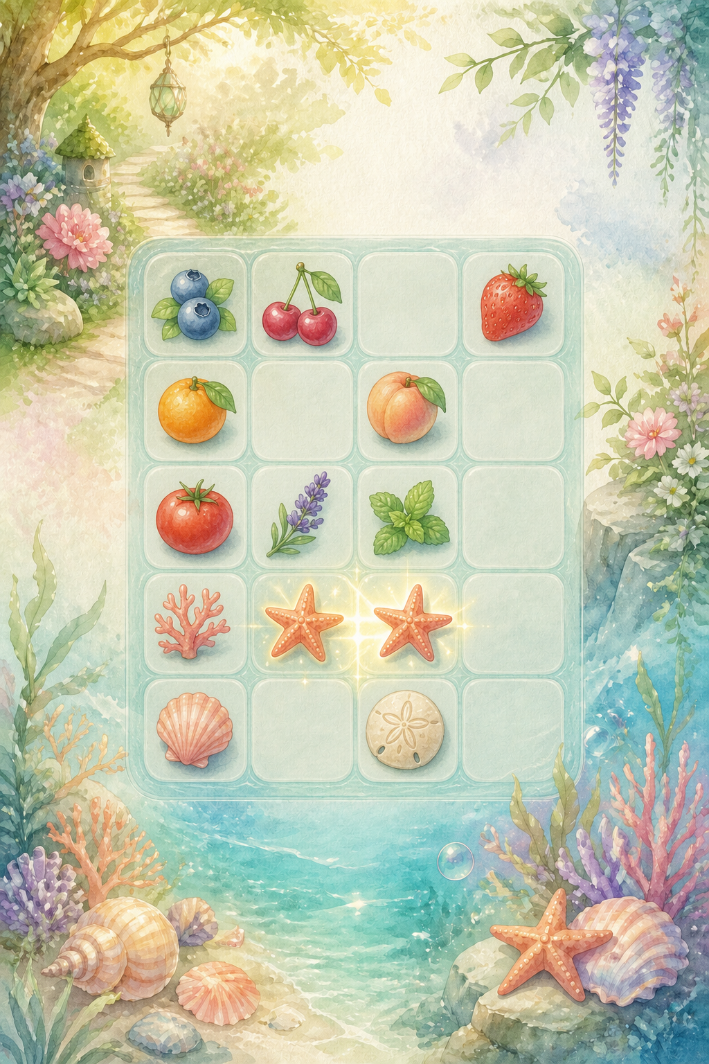 Mergrove's colorful merge puzzle world